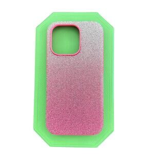 Swarovski High smartphone case Color gradient, iPhone 14 Pro Case  Pink